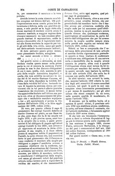 Annali della giurisprudenza italiana raccolta generale delle decisioni delle Corti di cassazione e d'appello in materia civile, criminale, commerciale, di diritto pubblico e amministrativo, e di procedura civile e penale