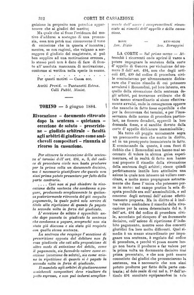 Annali della giurisprudenza italiana raccolta generale delle decisioni delle Corti di cassazione e d'appello in materia civile, criminale, commerciale, di diritto pubblico e amministrativo, e di procedura civile e penale