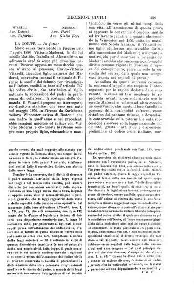 Annali della giurisprudenza italiana raccolta generale delle decisioni delle Corti di cassazione e d'appello in materia civile, criminale, commerciale, di diritto pubblico e amministrativo, e di procedura civile e penale