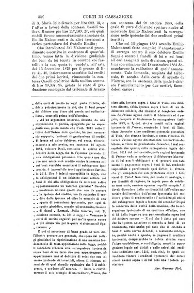 Annali della giurisprudenza italiana raccolta generale delle decisioni delle Corti di cassazione e d'appello in materia civile, criminale, commerciale, di diritto pubblico e amministrativo, e di procedura civile e penale