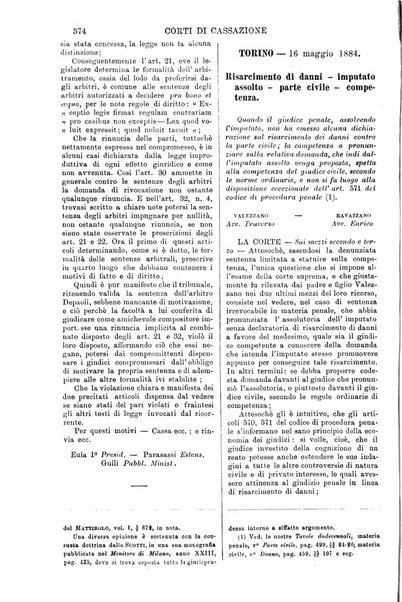 Annali della giurisprudenza italiana raccolta generale delle decisioni delle Corti di cassazione e d'appello in materia civile, criminale, commerciale, di diritto pubblico e amministrativo, e di procedura civile e penale