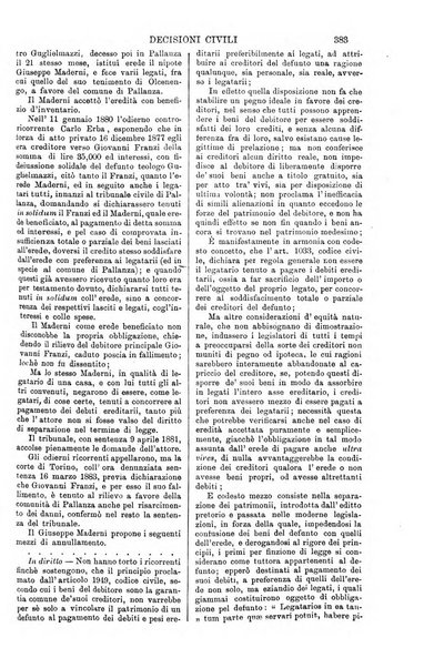 Annali della giurisprudenza italiana raccolta generale delle decisioni delle Corti di cassazione e d'appello in materia civile, criminale, commerciale, di diritto pubblico e amministrativo, e di procedura civile e penale