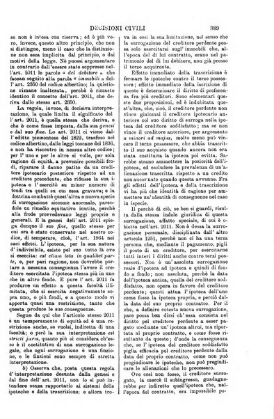 Annali della giurisprudenza italiana raccolta generale delle decisioni delle Corti di cassazione e d'appello in materia civile, criminale, commerciale, di diritto pubblico e amministrativo, e di procedura civile e penale