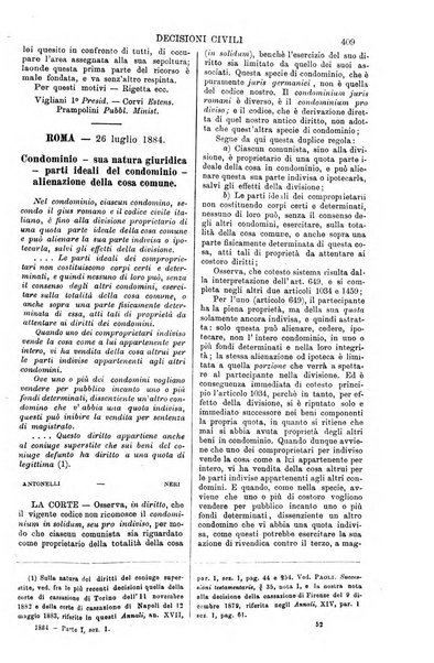 Annali della giurisprudenza italiana raccolta generale delle decisioni delle Corti di cassazione e d'appello in materia civile, criminale, commerciale, di diritto pubblico e amministrativo, e di procedura civile e penale