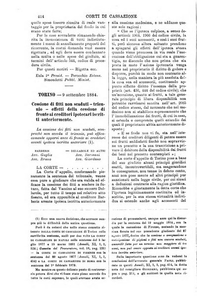 Annali della giurisprudenza italiana raccolta generale delle decisioni delle Corti di cassazione e d'appello in materia civile, criminale, commerciale, di diritto pubblico e amministrativo, e di procedura civile e penale