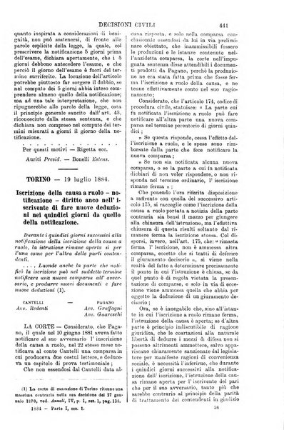 Annali della giurisprudenza italiana raccolta generale delle decisioni delle Corti di cassazione e d'appello in materia civile, criminale, commerciale, di diritto pubblico e amministrativo, e di procedura civile e penale