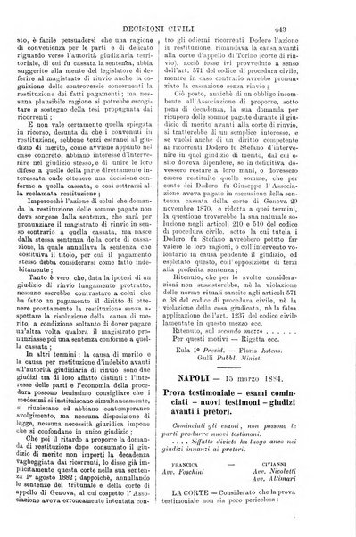 Annali della giurisprudenza italiana raccolta generale delle decisioni delle Corti di cassazione e d'appello in materia civile, criminale, commerciale, di diritto pubblico e amministrativo, e di procedura civile e penale