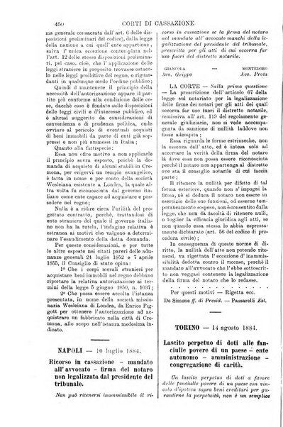 Annali della giurisprudenza italiana raccolta generale delle decisioni delle Corti di cassazione e d'appello in materia civile, criminale, commerciale, di diritto pubblico e amministrativo, e di procedura civile e penale