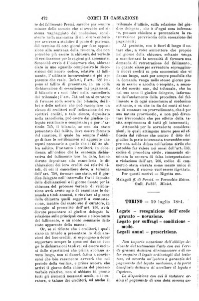 Annali della giurisprudenza italiana raccolta generale delle decisioni delle Corti di cassazione e d'appello in materia civile, criminale, commerciale, di diritto pubblico e amministrativo, e di procedura civile e penale