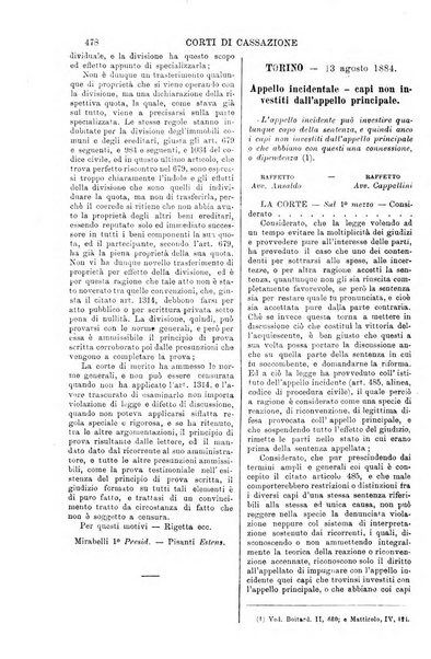 Annali della giurisprudenza italiana raccolta generale delle decisioni delle Corti di cassazione e d'appello in materia civile, criminale, commerciale, di diritto pubblico e amministrativo, e di procedura civile e penale