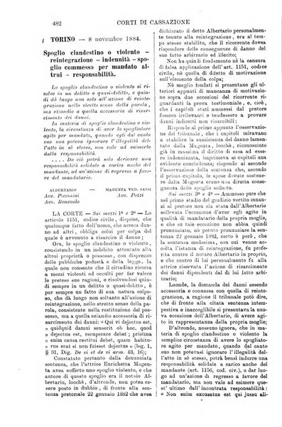 Annali della giurisprudenza italiana raccolta generale delle decisioni delle Corti di cassazione e d'appello in materia civile, criminale, commerciale, di diritto pubblico e amministrativo, e di procedura civile e penale