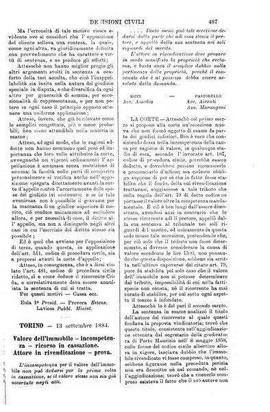 Annali della giurisprudenza italiana raccolta generale delle decisioni delle Corti di cassazione e d'appello in materia civile, criminale, commerciale, di diritto pubblico e amministrativo, e di procedura civile e penale