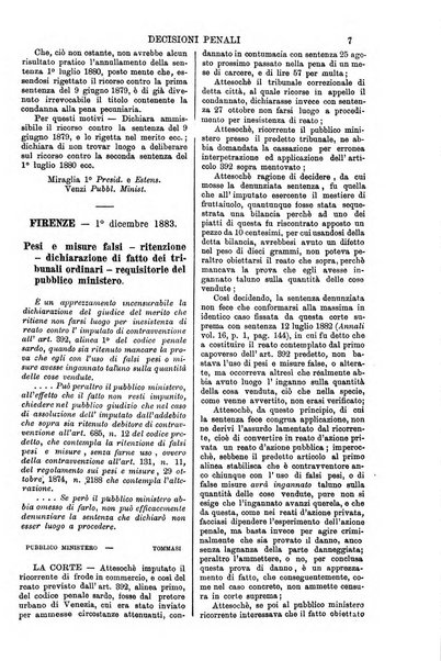 Annali della giurisprudenza italiana raccolta generale delle decisioni delle Corti di cassazione e d'appello in materia civile, criminale, commerciale, di diritto pubblico e amministrativo, e di procedura civile e penale