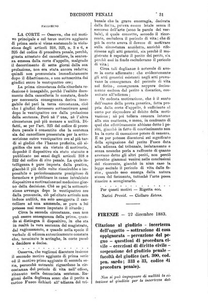 Annali della giurisprudenza italiana raccolta generale delle decisioni delle Corti di cassazione e d'appello in materia civile, criminale, commerciale, di diritto pubblico e amministrativo, e di procedura civile e penale