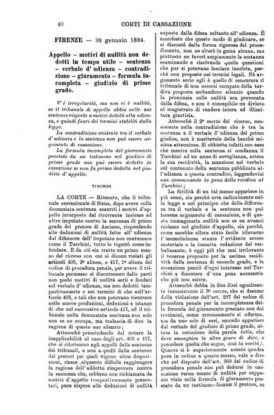 Annali della giurisprudenza italiana raccolta generale delle decisioni delle Corti di cassazione e d'appello in materia civile, criminale, commerciale, di diritto pubblico e amministrativo, e di procedura civile e penale