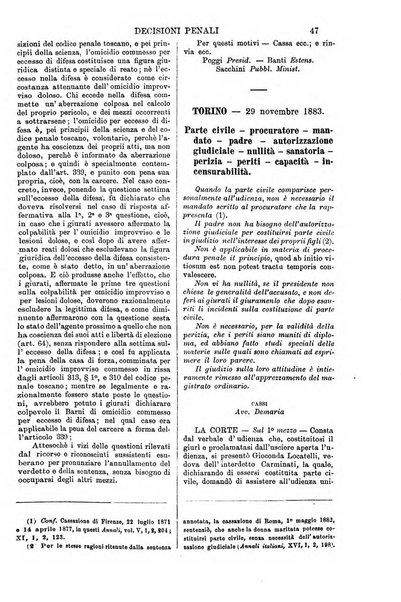 Annali della giurisprudenza italiana raccolta generale delle decisioni delle Corti di cassazione e d'appello in materia civile, criminale, commerciale, di diritto pubblico e amministrativo, e di procedura civile e penale