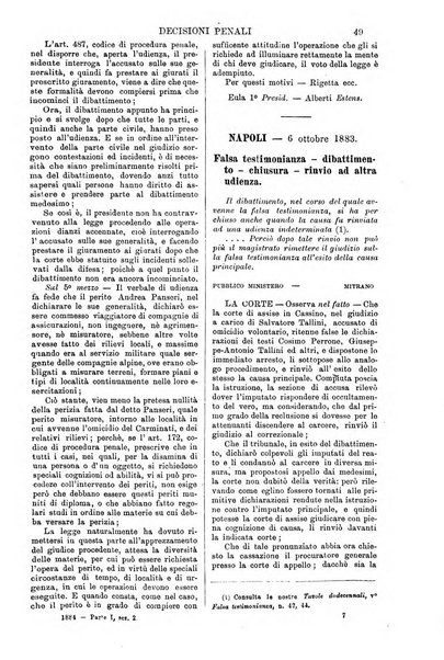 Annali della giurisprudenza italiana raccolta generale delle decisioni delle Corti di cassazione e d'appello in materia civile, criminale, commerciale, di diritto pubblico e amministrativo, e di procedura civile e penale