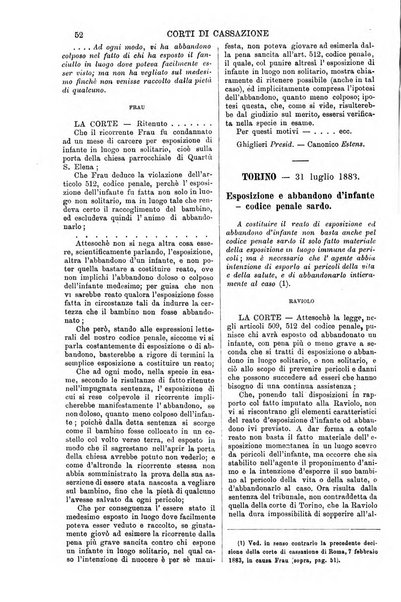 Annali della giurisprudenza italiana raccolta generale delle decisioni delle Corti di cassazione e d'appello in materia civile, criminale, commerciale, di diritto pubblico e amministrativo, e di procedura civile e penale