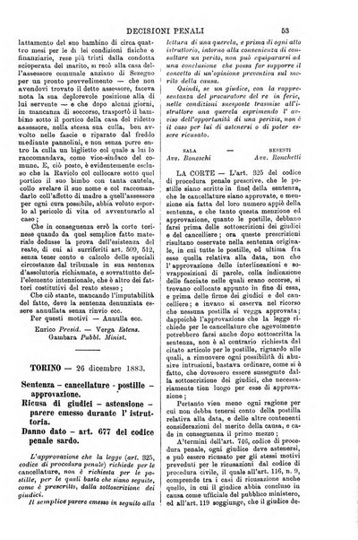 Annali della giurisprudenza italiana raccolta generale delle decisioni delle Corti di cassazione e d'appello in materia civile, criminale, commerciale, di diritto pubblico e amministrativo, e di procedura civile e penale