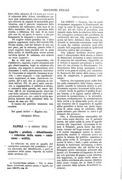 Annali della giurisprudenza italiana raccolta generale delle decisioni delle Corti di cassazione e d'appello in materia civile, criminale, commerciale, di diritto pubblico e amministrativo, e di procedura civile e penale