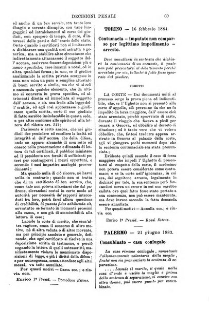 Annali della giurisprudenza italiana raccolta generale delle decisioni delle Corti di cassazione e d'appello in materia civile, criminale, commerciale, di diritto pubblico e amministrativo, e di procedura civile e penale