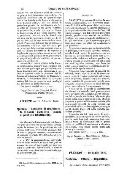 Annali della giurisprudenza italiana raccolta generale delle decisioni delle Corti di cassazione e d'appello in materia civile, criminale, commerciale, di diritto pubblico e amministrativo, e di procedura civile e penale