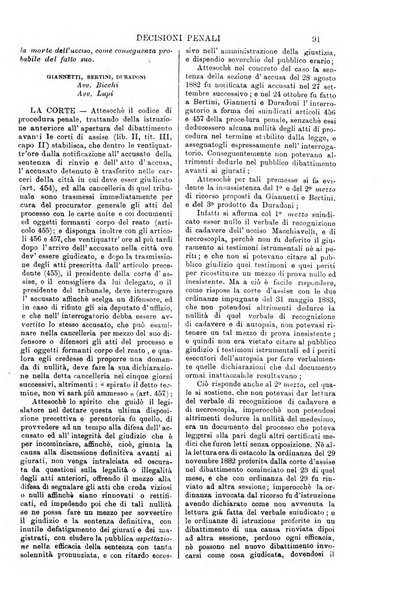 Annali della giurisprudenza italiana raccolta generale delle decisioni delle Corti di cassazione e d'appello in materia civile, criminale, commerciale, di diritto pubblico e amministrativo, e di procedura civile e penale