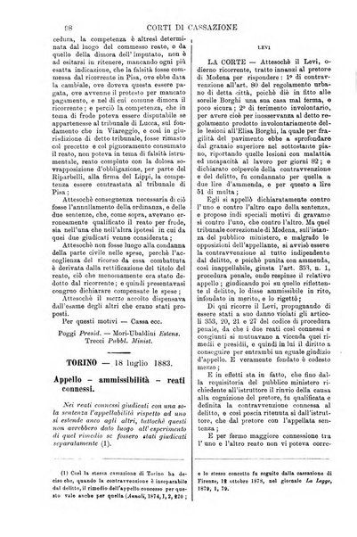 Annali della giurisprudenza italiana raccolta generale delle decisioni delle Corti di cassazione e d'appello in materia civile, criminale, commerciale, di diritto pubblico e amministrativo, e di procedura civile e penale