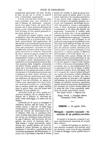 Annali della giurisprudenza italiana raccolta generale delle decisioni delle Corti di cassazione e d'appello in materia civile, criminale, commerciale, di diritto pubblico e amministrativo, e di procedura civile e penale