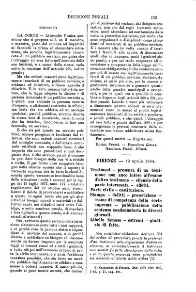 Annali della giurisprudenza italiana raccolta generale delle decisioni delle Corti di cassazione e d'appello in materia civile, criminale, commerciale, di diritto pubblico e amministrativo, e di procedura civile e penale