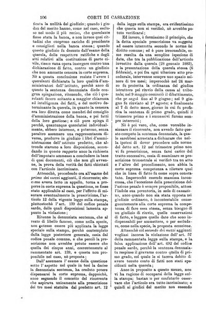 Annali della giurisprudenza italiana raccolta generale delle decisioni delle Corti di cassazione e d'appello in materia civile, criminale, commerciale, di diritto pubblico e amministrativo, e di procedura civile e penale