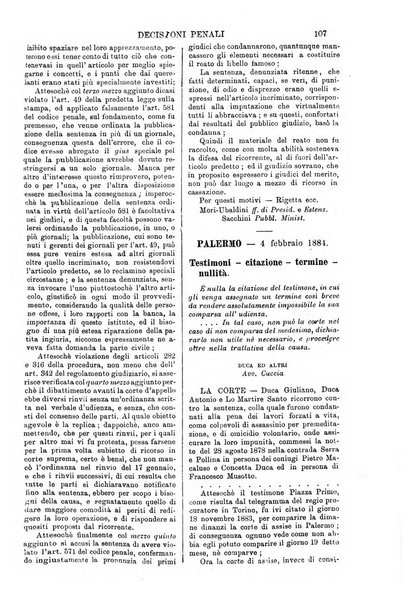 Annali della giurisprudenza italiana raccolta generale delle decisioni delle Corti di cassazione e d'appello in materia civile, criminale, commerciale, di diritto pubblico e amministrativo, e di procedura civile e penale