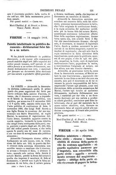 Annali della giurisprudenza italiana raccolta generale delle decisioni delle Corti di cassazione e d'appello in materia civile, criminale, commerciale, di diritto pubblico e amministrativo, e di procedura civile e penale