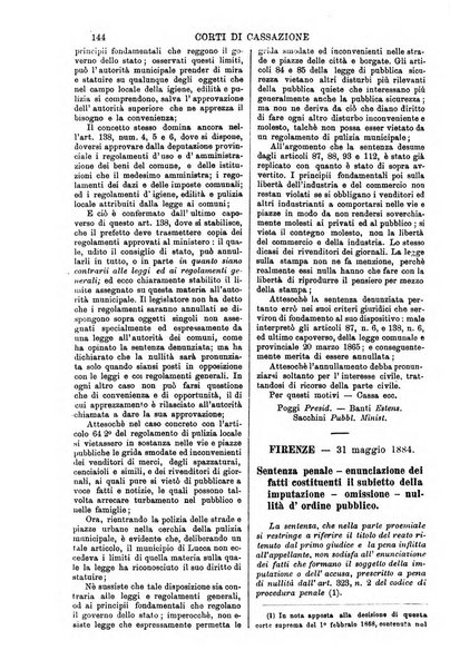 Annali della giurisprudenza italiana raccolta generale delle decisioni delle Corti di cassazione e d'appello in materia civile, criminale, commerciale, di diritto pubblico e amministrativo, e di procedura civile e penale