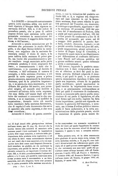 Annali della giurisprudenza italiana raccolta generale delle decisioni delle Corti di cassazione e d'appello in materia civile, criminale, commerciale, di diritto pubblico e amministrativo, e di procedura civile e penale