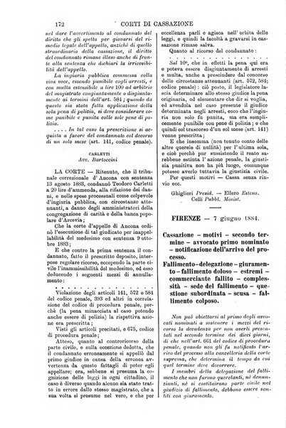 Annali della giurisprudenza italiana raccolta generale delle decisioni delle Corti di cassazione e d'appello in materia civile, criminale, commerciale, di diritto pubblico e amministrativo, e di procedura civile e penale