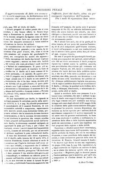 Annali della giurisprudenza italiana raccolta generale delle decisioni delle Corti di cassazione e d'appello in materia civile, criminale, commerciale, di diritto pubblico e amministrativo, e di procedura civile e penale