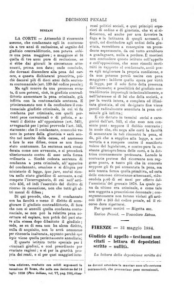 Annali della giurisprudenza italiana raccolta generale delle decisioni delle Corti di cassazione e d'appello in materia civile, criminale, commerciale, di diritto pubblico e amministrativo, e di procedura civile e penale