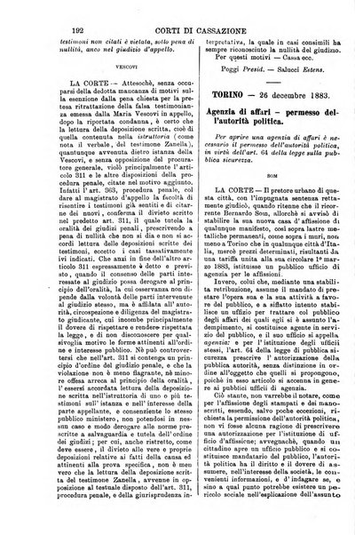 Annali della giurisprudenza italiana raccolta generale delle decisioni delle Corti di cassazione e d'appello in materia civile, criminale, commerciale, di diritto pubblico e amministrativo, e di procedura civile e penale