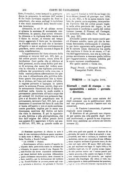 Annali della giurisprudenza italiana raccolta generale delle decisioni delle Corti di cassazione e d'appello in materia civile, criminale, commerciale, di diritto pubblico e amministrativo, e di procedura civile e penale