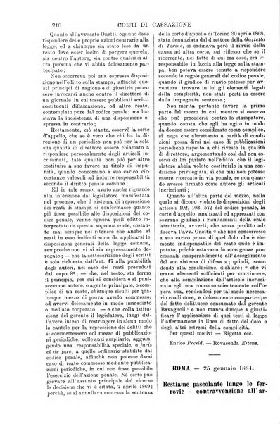 Annali della giurisprudenza italiana raccolta generale delle decisioni delle Corti di cassazione e d'appello in materia civile, criminale, commerciale, di diritto pubblico e amministrativo, e di procedura civile e penale