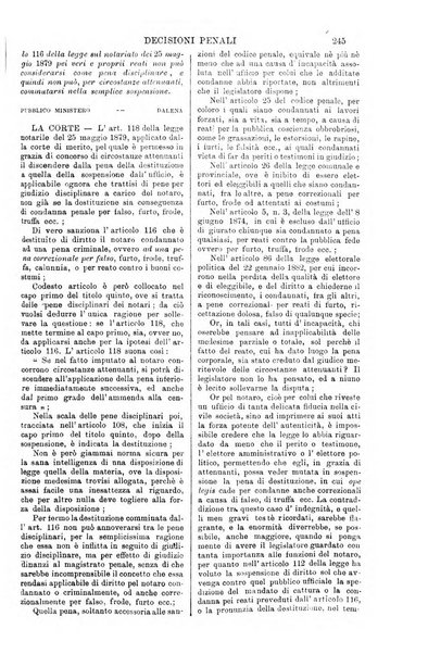 Annali della giurisprudenza italiana raccolta generale delle decisioni delle Corti di cassazione e d'appello in materia civile, criminale, commerciale, di diritto pubblico e amministrativo, e di procedura civile e penale