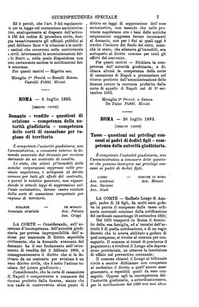 Annali della giurisprudenza italiana raccolta generale delle decisioni delle Corti di cassazione e d'appello in materia civile, criminale, commerciale, di diritto pubblico e amministrativo, e di procedura civile e penale