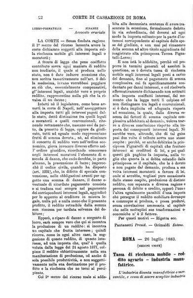 Annali della giurisprudenza italiana raccolta generale delle decisioni delle Corti di cassazione e d'appello in materia civile, criminale, commerciale, di diritto pubblico e amministrativo, e di procedura civile e penale