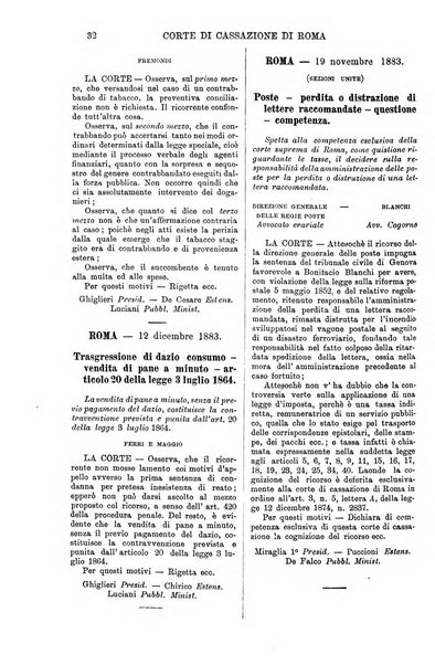 Annali della giurisprudenza italiana raccolta generale delle decisioni delle Corti di cassazione e d'appello in materia civile, criminale, commerciale, di diritto pubblico e amministrativo, e di procedura civile e penale