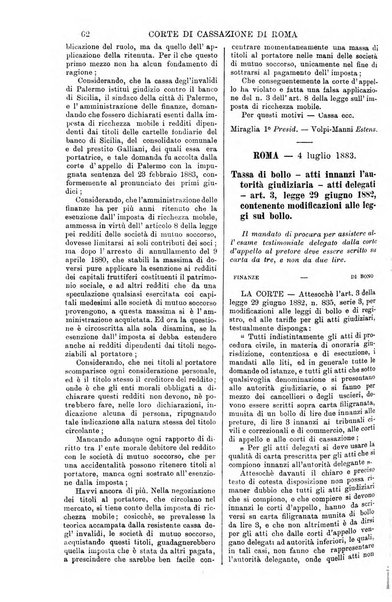 Annali della giurisprudenza italiana raccolta generale delle decisioni delle Corti di cassazione e d'appello in materia civile, criminale, commerciale, di diritto pubblico e amministrativo, e di procedura civile e penale