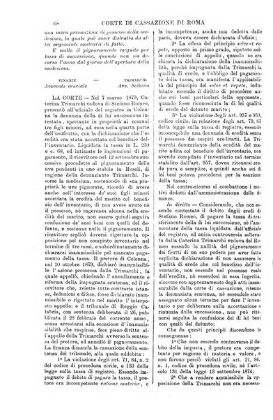 Annali della giurisprudenza italiana raccolta generale delle decisioni delle Corti di cassazione e d'appello in materia civile, criminale, commerciale, di diritto pubblico e amministrativo, e di procedura civile e penale