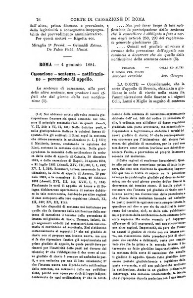 Annali della giurisprudenza italiana raccolta generale delle decisioni delle Corti di cassazione e d'appello in materia civile, criminale, commerciale, di diritto pubblico e amministrativo, e di procedura civile e penale