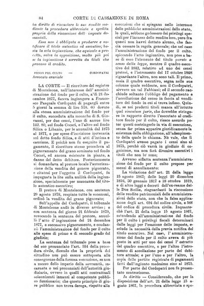 Annali della giurisprudenza italiana raccolta generale delle decisioni delle Corti di cassazione e d'appello in materia civile, criminale, commerciale, di diritto pubblico e amministrativo, e di procedura civile e penale