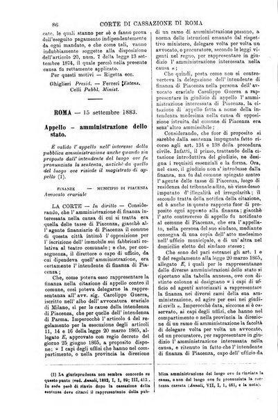 Annali della giurisprudenza italiana raccolta generale delle decisioni delle Corti di cassazione e d'appello in materia civile, criminale, commerciale, di diritto pubblico e amministrativo, e di procedura civile e penale